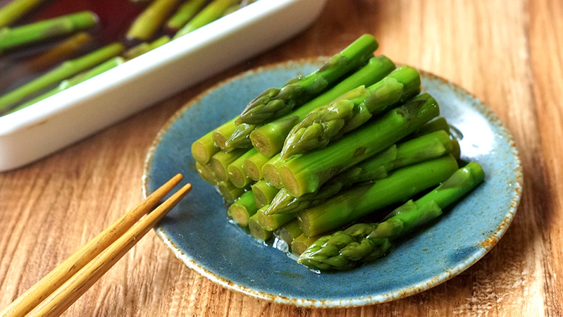 簡単！すぐできる！アスパラのおひたし