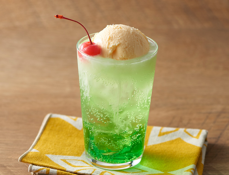 七夕 クリームソーダ