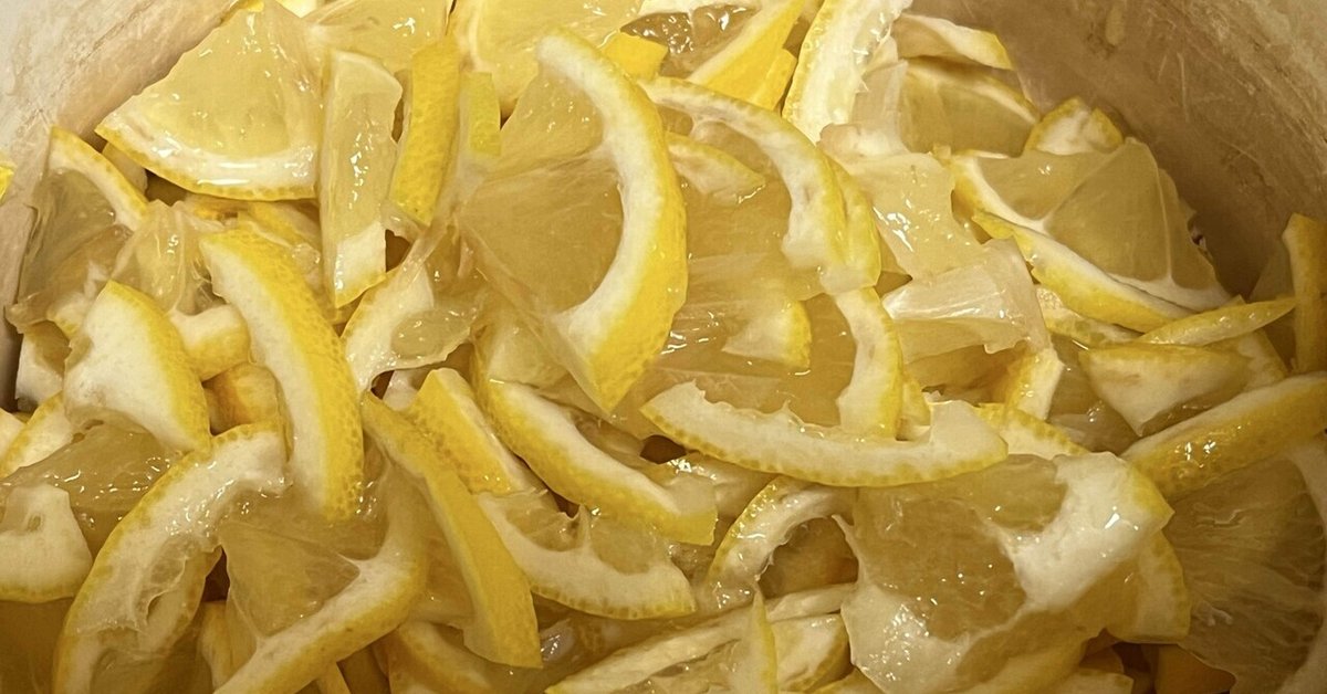 無農薬レモンの砂糖漬け by りんごキッチン☆クックパッド簡単おいしいみんなのレシピが392万品