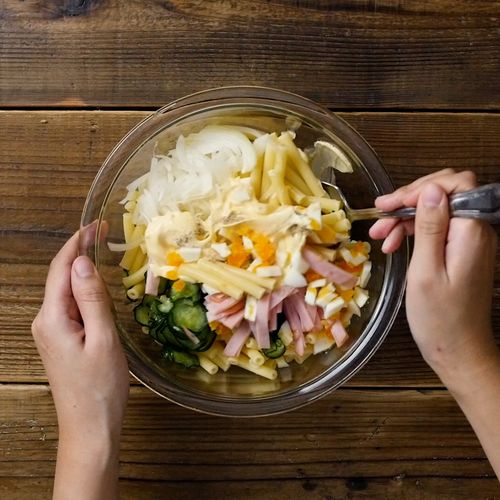 デュラム・セモリナ100%使用早茹でサラダマカロニ -イオンのプライベートブランド TOPVALU トップバリュ- イオンのプライベートブランドTOPVALU トップバリュ