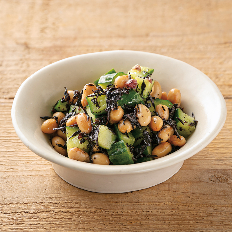 しめじときゅうりの梅風味ごま和えレシピサイトNadia