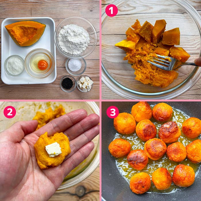 ホットケーキミックスと豆腐のふわふわドーナツ