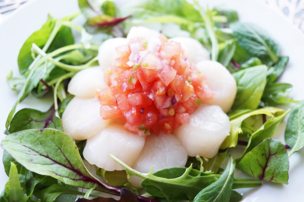 Hokkaiアットホーム：タコとスズキのセビーチェ 魚介マリネHokkai Suisan