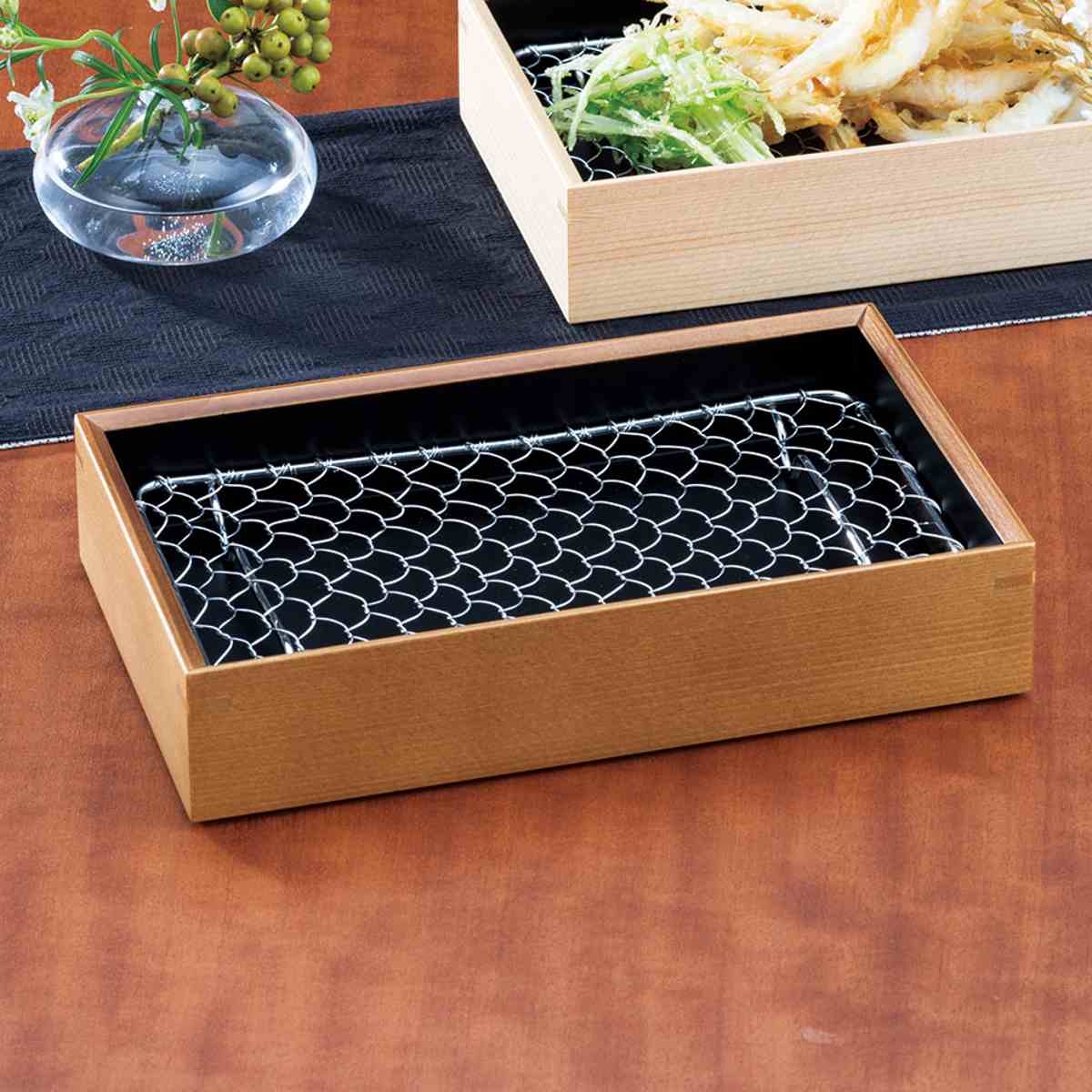 天ぷら皿 とんすい セット 織部砂目三つ足天皿7.0＆織部砂目三つ足とん水セット 日本製 国産 業務用 天ぷら用品 食器 天皿 小鉢 てんぷら 焼き物盛り付けに : 雑貨屋ココウキ - 通販 - Yahoo!ショッピング