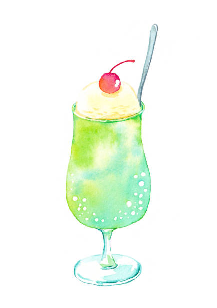 メロンソーダイラスト無料イラスト・フリー素材なら「イラストAC」