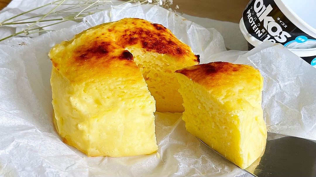 材料4つ！ 水切り不要！ヨーグルトケーキ作り方