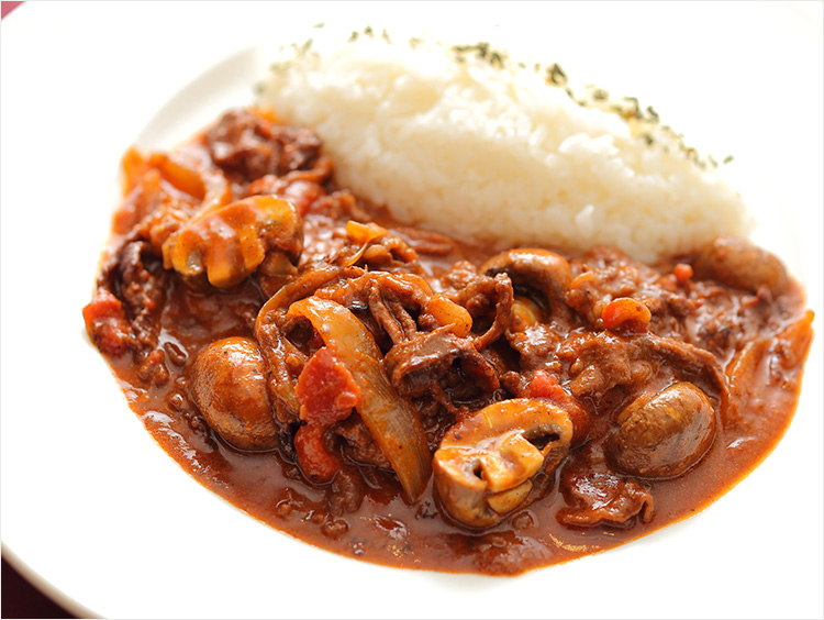 ルウなし 牛肉とトマトの「ハヤシライス」プロのレシピ。家庭の調味料で作れます！三越伊勢丹の食メディアFOODIE フーディー