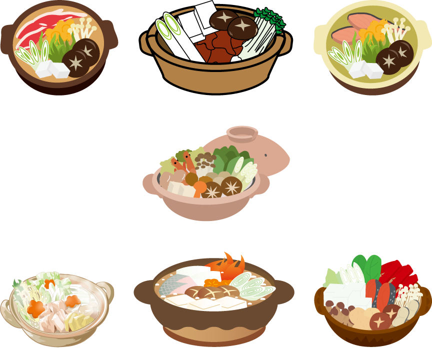 モツ鍋のイラスト商用OKの無料イラスト素材サイト ツカッテ