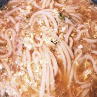 胃腸にやさしく、体も温まる：とろとろ卵のかき玉うどん