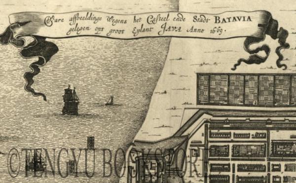 バタヴィア：東インドにおけるオランダの首都；その位置、力、建物、中央と地方政府、歴史、宗教的事項、商業貿易、習慣、気候、疫病等を多くの図版とともに解説』- 青羽古書店 AOBANE Antiquarian Bookshop - 洋書・美術書・学術書