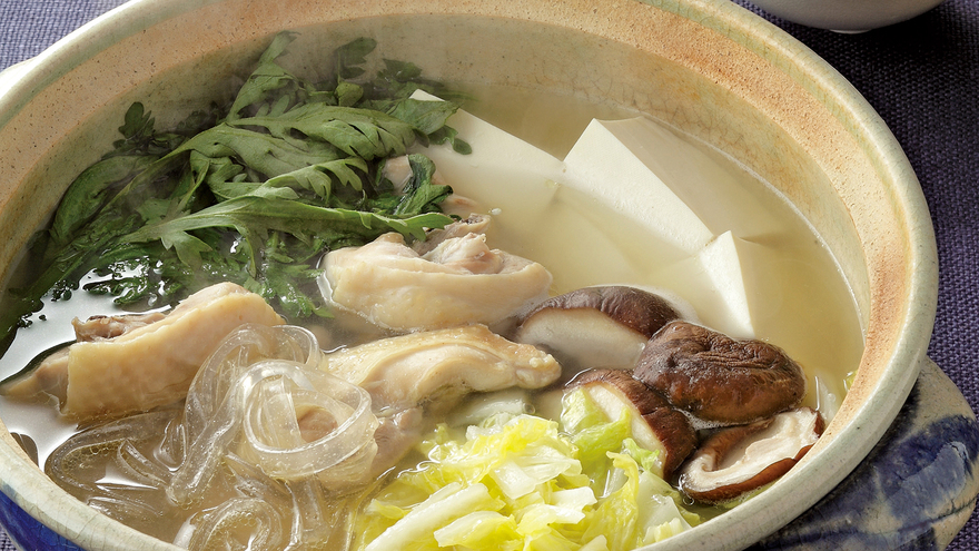 水炊きの作り方☆鶏肉の旨味たっぷり美味しい水炊き鍋を作りました♪シメの雑炊の作り方もご紹介します☆-How to make Chicken HotPot- 料理研究家ゆかりたまごソムリエ友加里