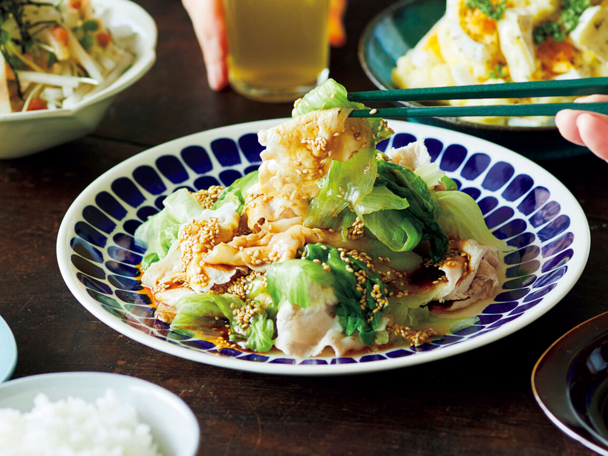 簡単なコツでおいしい！ 冷しゃぶと、捨てるなレタスの外側の葉！ 炒めものコープのにこにこレシピコープデリ連合会