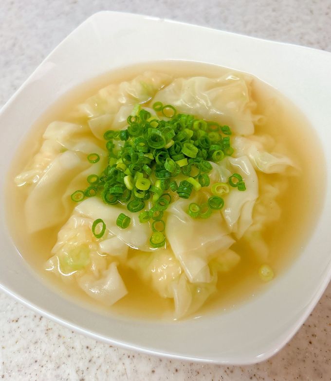 包まない海老ワンタンスープの簡単レシピ