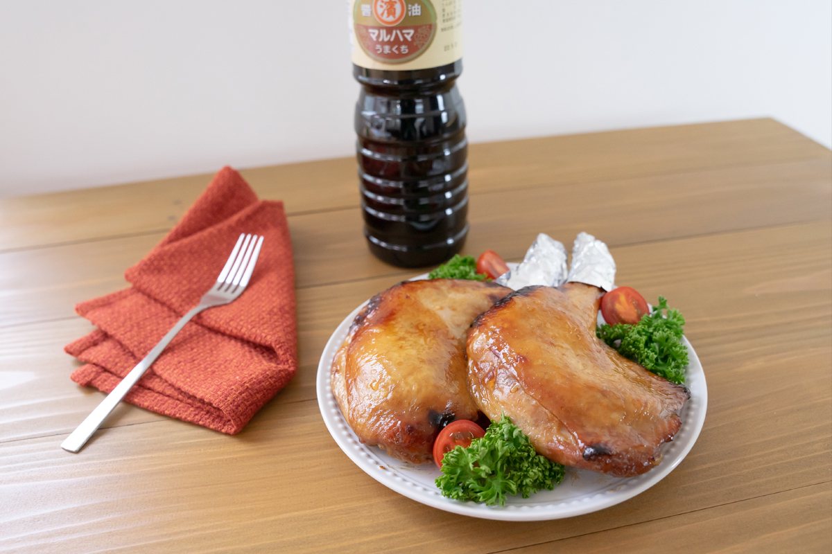 丸鶏ローストチキンのレシピ