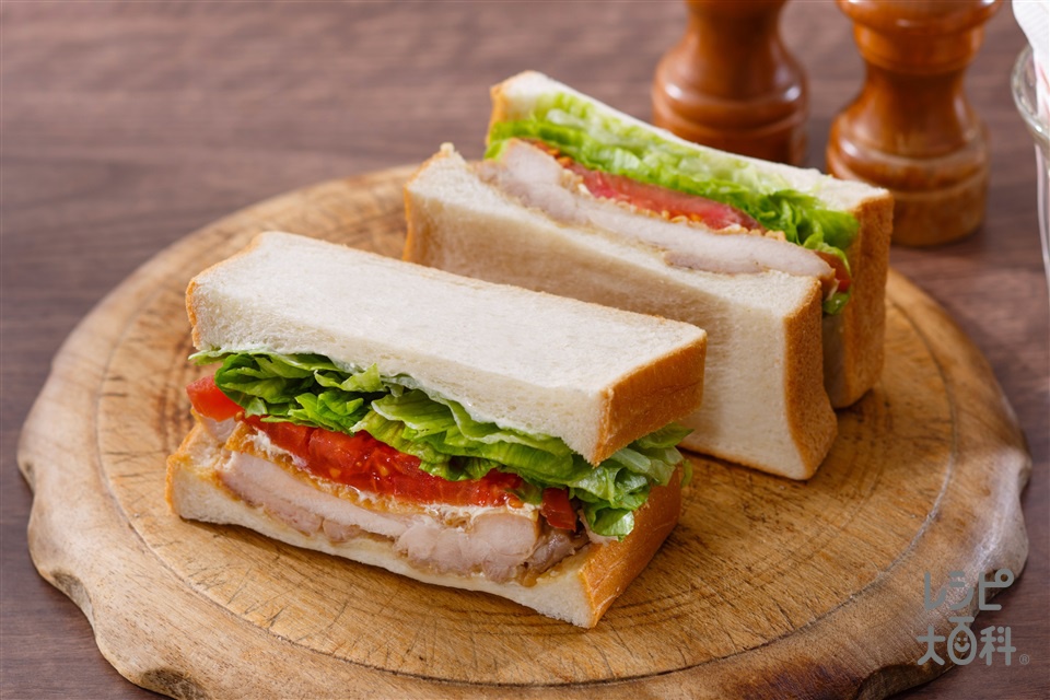 厚焼き卵のサンドイッチ