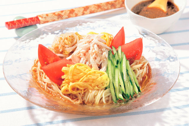 冷やし中華のイラスト03イラスト無料・かわいいテンプレート