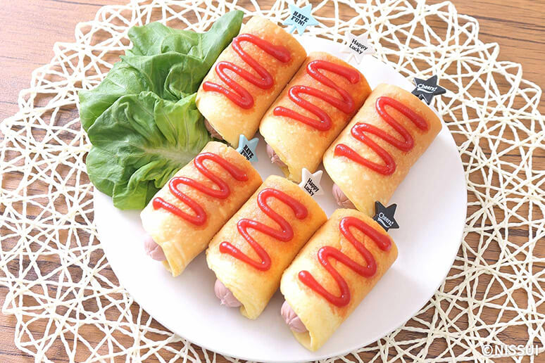 ホットケーキミックスで簡単！アメリカンドッグの作り方