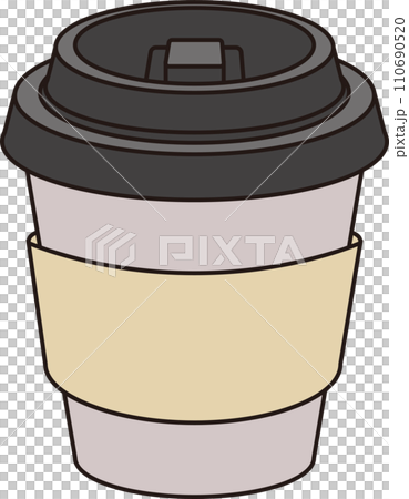 テイクアウト用ドリンクのイラスト素材イラスト無料・かわいいテンプレート