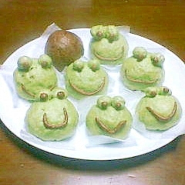 ハロウィン★カエルチョコカップケーキ