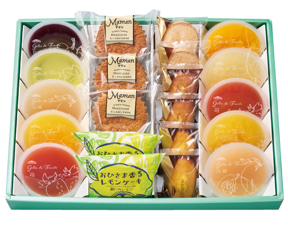 シャトレーゼ 涼風菓 水羊羹 果物ゼリー詰め合わせ