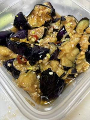 レンジで作る野菜のご馳走♪なすの中華風南蛮