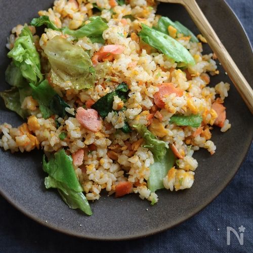 3分で完成！火を使わない、鮭とじゃこ梅の夏チャーハンLOW SALT CLUB 〜 うま味DE減塩部おいしく召上れ