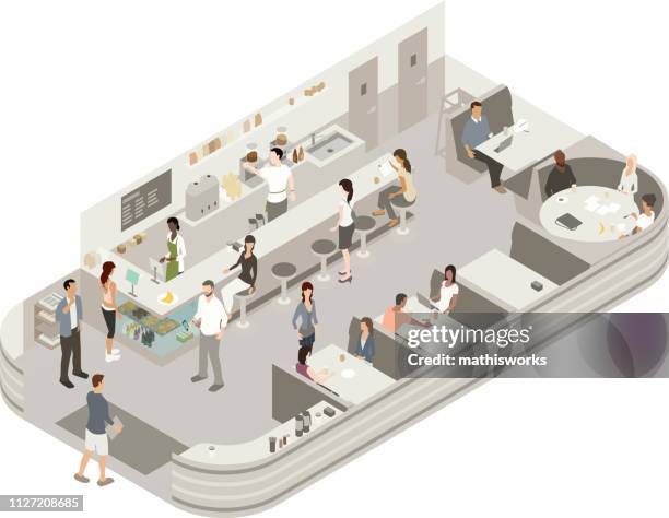 喫茶店を描いたイラスト特集