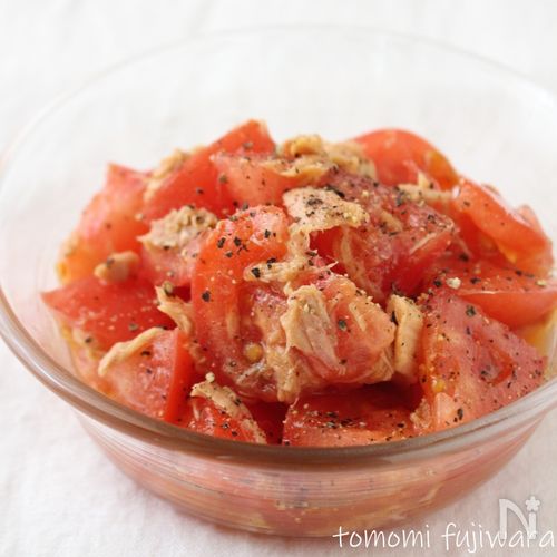 トマトとツナのマヨがけサラダうどん多摩市公式ホームページ