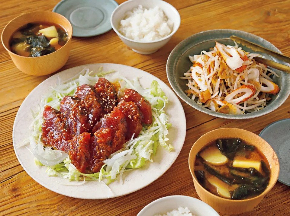 ワーママの休日 お刺身盛り合わせのヘルシーな夕飯献立おとほしろぐ