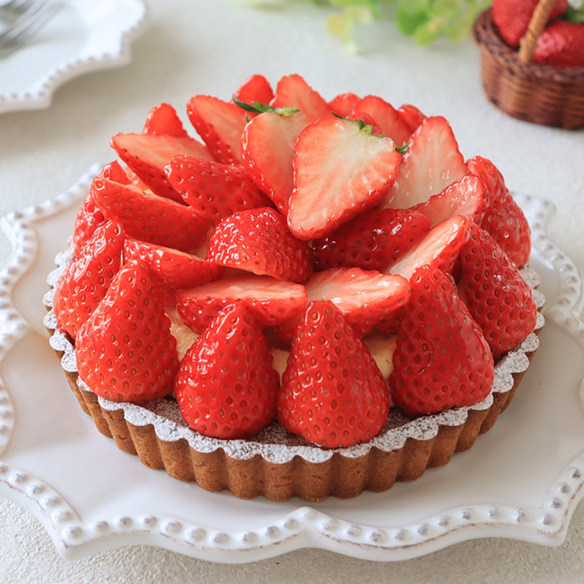 楽天市場 女神様のストロベリータルト フルーツタルト イチゴ 苺 イチゴタルト スイーツ ケーキ イチゴケーキ 誕生日 記念日 : 蒲屋忠兵衛商店