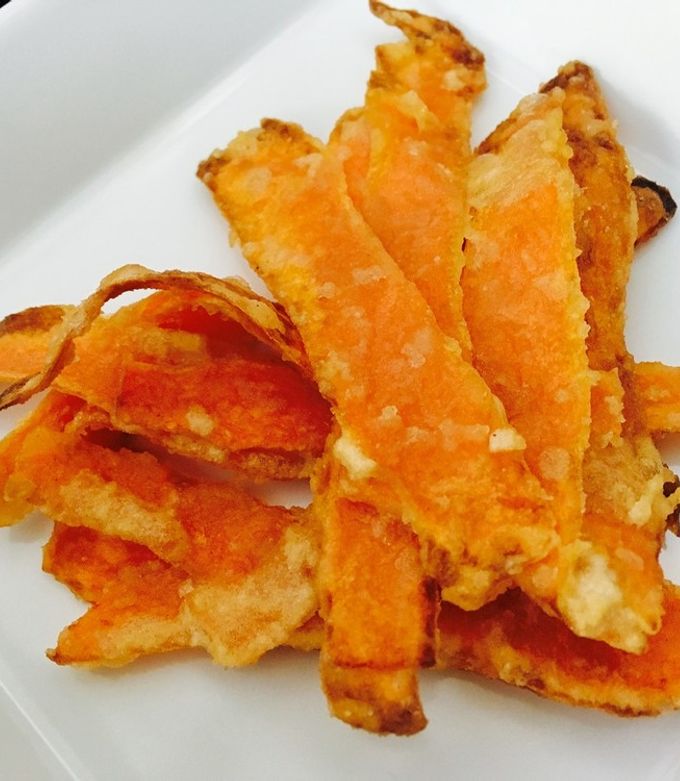 変わった形で♪人参の天ぷら : 気まま料理で レシピとか Powered by ライブドアブログ