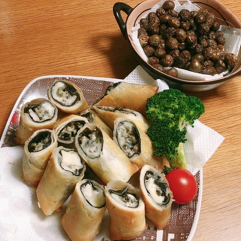 牡蠣の春巻き♪ by michikolv1クックパッド簡単おいしいみんなのレシピが392万品