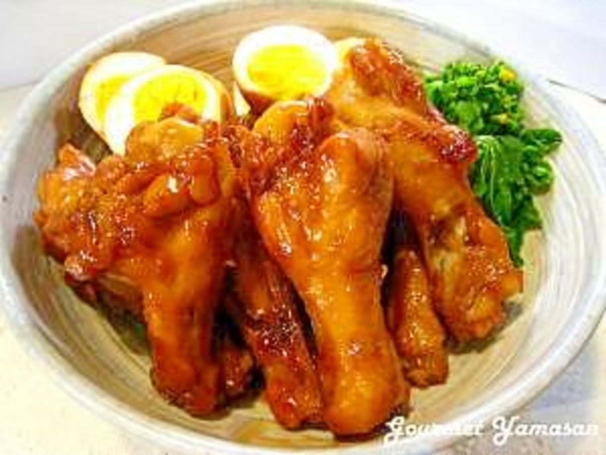 お酢でやわらか！甘辛鶏手羽元のさっぱり煮