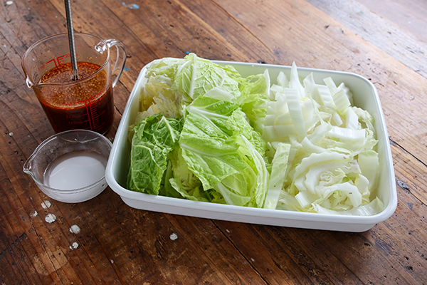 ジャン 焼肉の生だれ×白菜