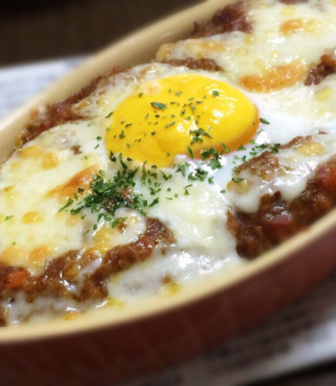 卵とチーズとろけるデミキーマカレードリア by ハインツクックパッド簡単おいしいみんなのレシピが392万品