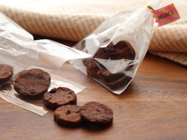 バターなしで。ざくざくココアクッキ