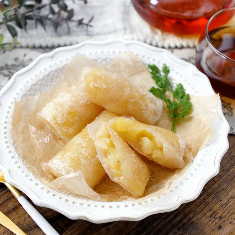 ライスペーパーで簡単♪ミルクレープのレシピ今日のレシピビーフンのケンミン食品