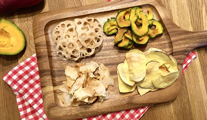 バキュームフライドオクラスナックVFドライオクラチップスVFドライオクラクリスピ