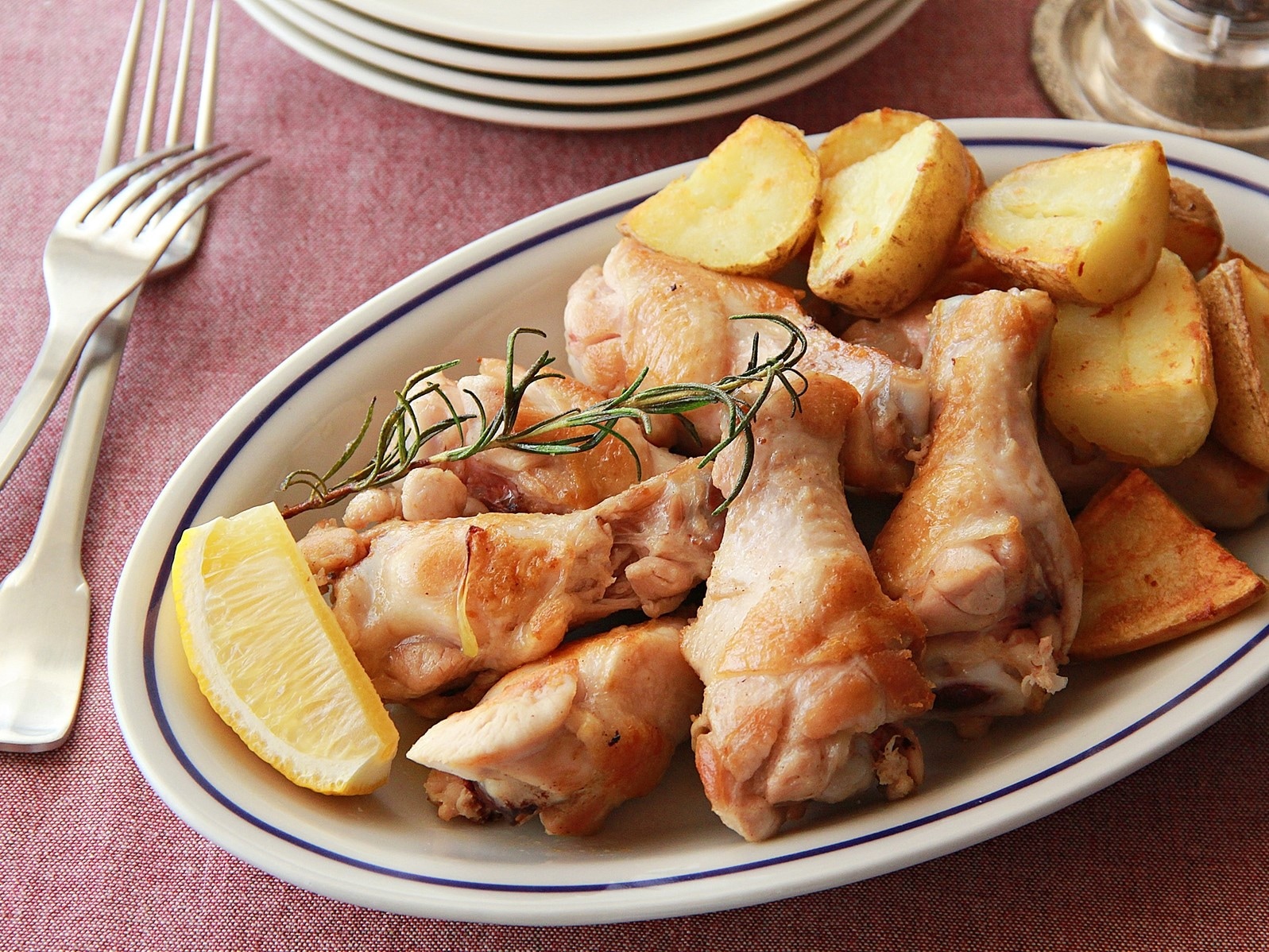 手羽元のローストチキン