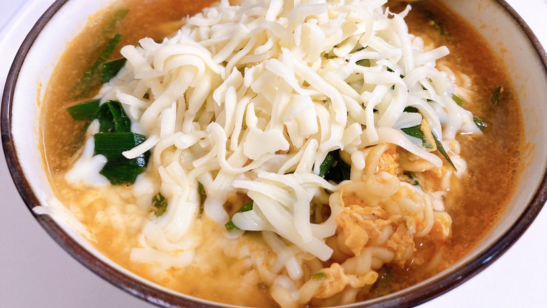 簡単・包丁いらず・フライパン完結 辛ラーメンで作るプデチゲのレシピ