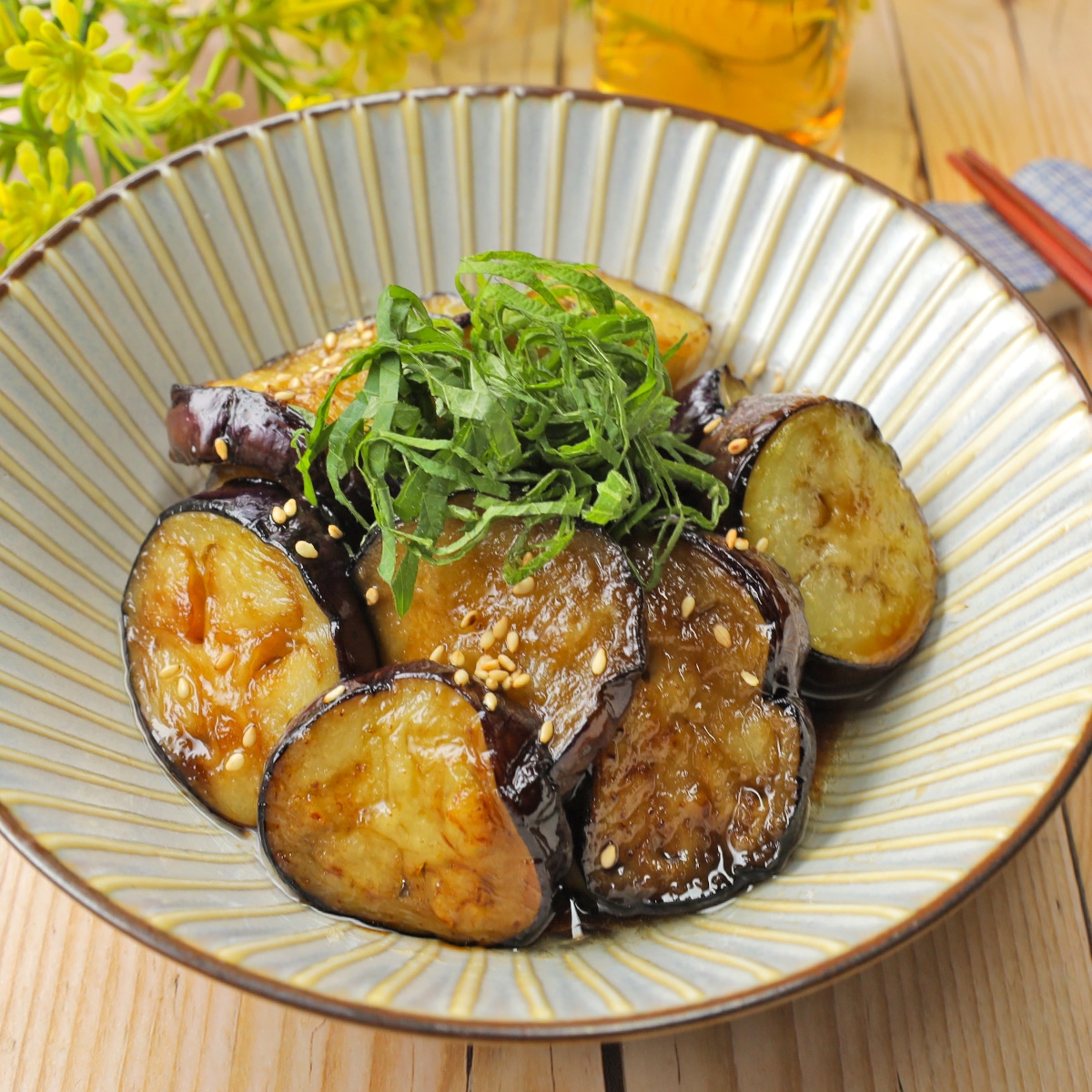 焼きなすのレシピ 作り方：白ごはん.com