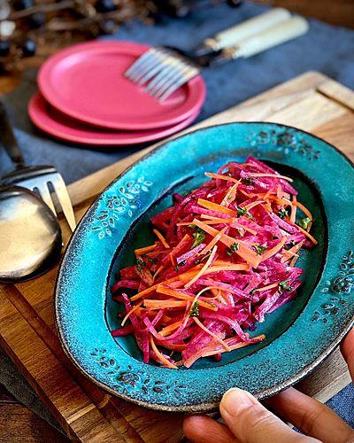 人参と大根の薄切りサラダ漬け - 伯方塩業株式会社