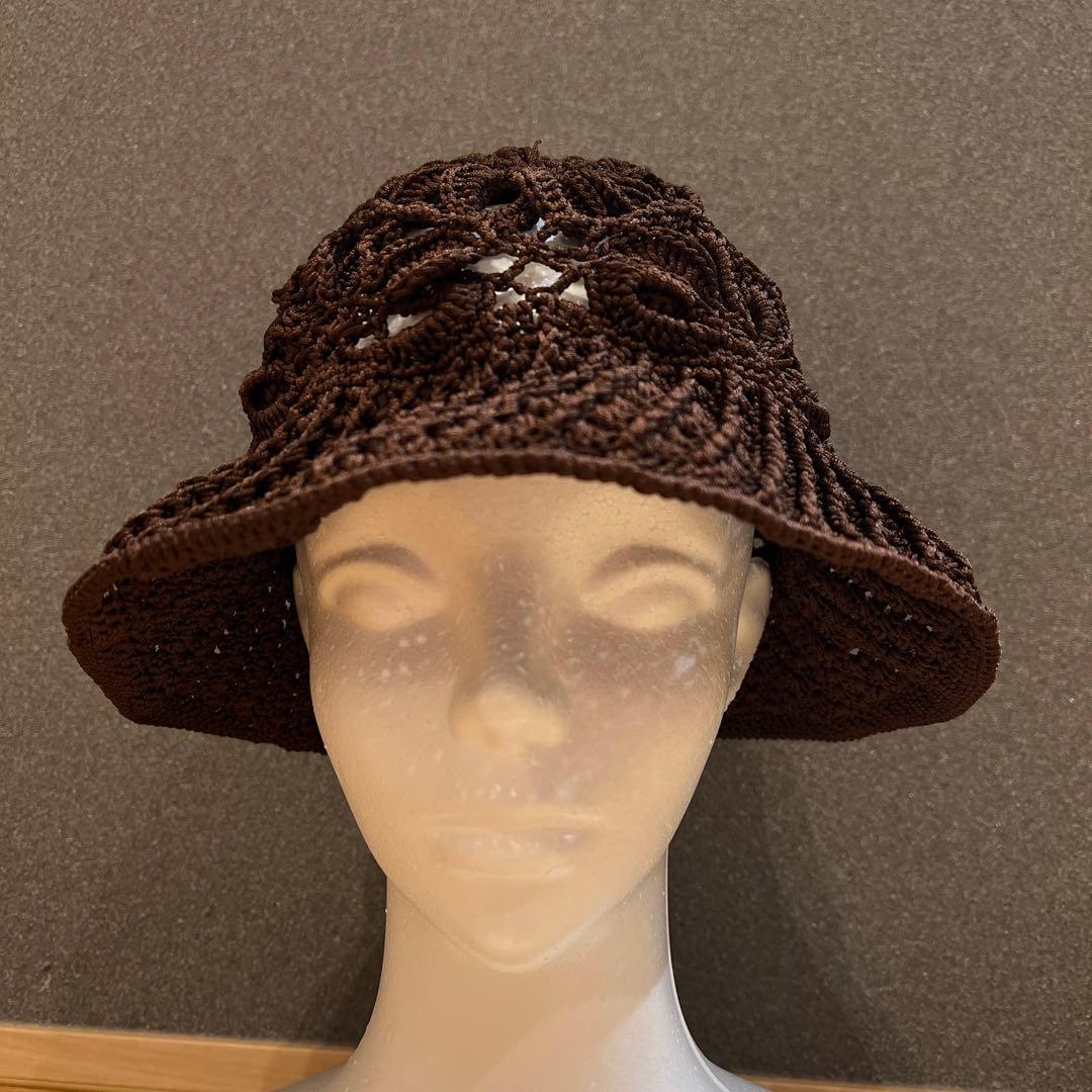 編み図 かぎ針編み 2024年春夏毛糸♡春色のフレッシュグリーンでオールシーズン被れる帽子♪かぎあみDiary