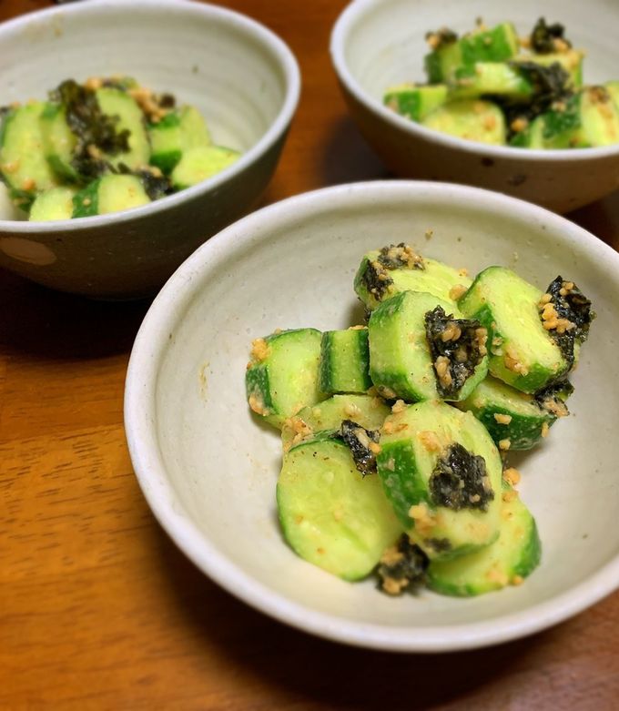 きゅうりの韓国のり和えレシピ洗い物ほぼ無し！ポリ袋調理