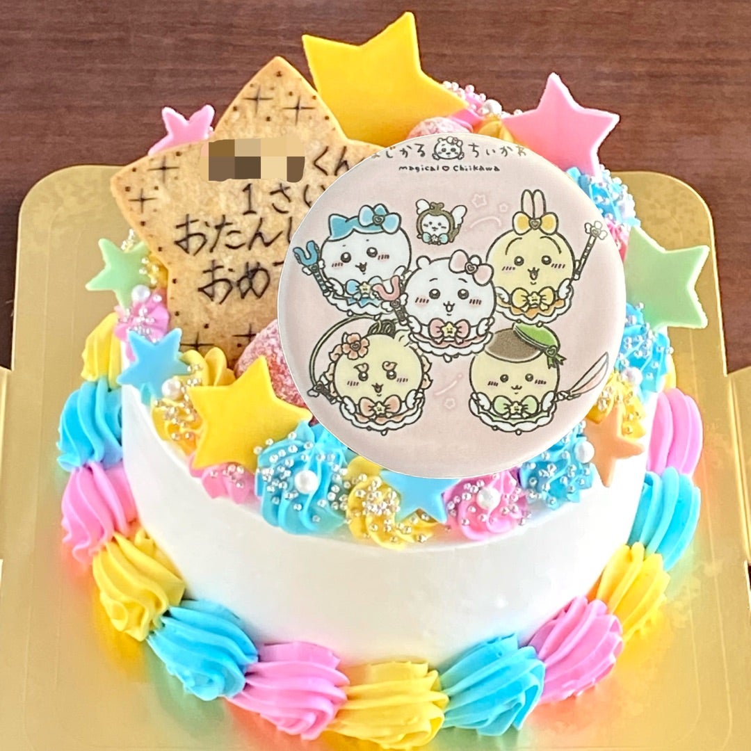 ちいかわ❤︎シーサー 注文ありがとうございましたお客様それぞれのご希望で世界にひとつだけの ケーキが出来上がります🎂ぜひ、りんにーケーキでとっておきのケーキを 作ってお祝いしてみませんか？ ご注文方法🎂⭕️InstagramのDM又はLineにてお
