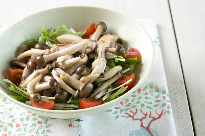 初夏に食べたい「きのこサラダ」食物繊維たっぷりでダイエットにもおすすめなかのきのこ新聞Web