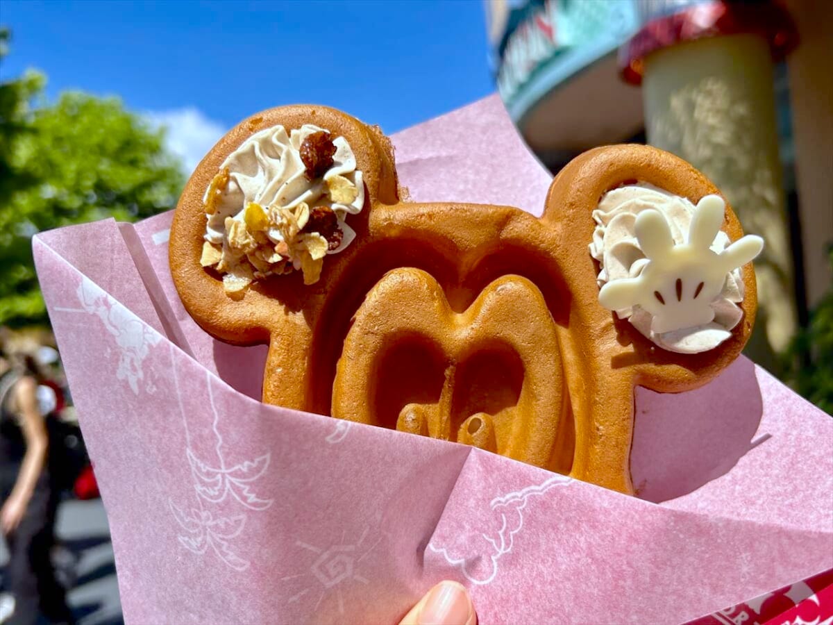ディズニーのワッフルクッキーを紹介！大人気グレートアメリカン・ワッフルカンパニーのパークフードをお土産お菓子に再現！