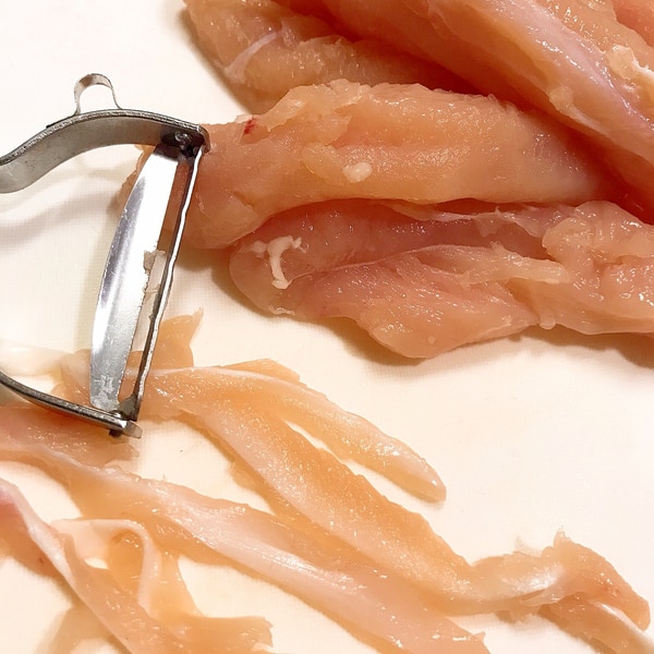 筋取り不要だから気軽♪ ささみの唐揚げ食事処さくらの「お品書き」