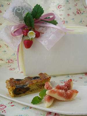 いちじく紅茶のタルト*ラズベリジャム入り