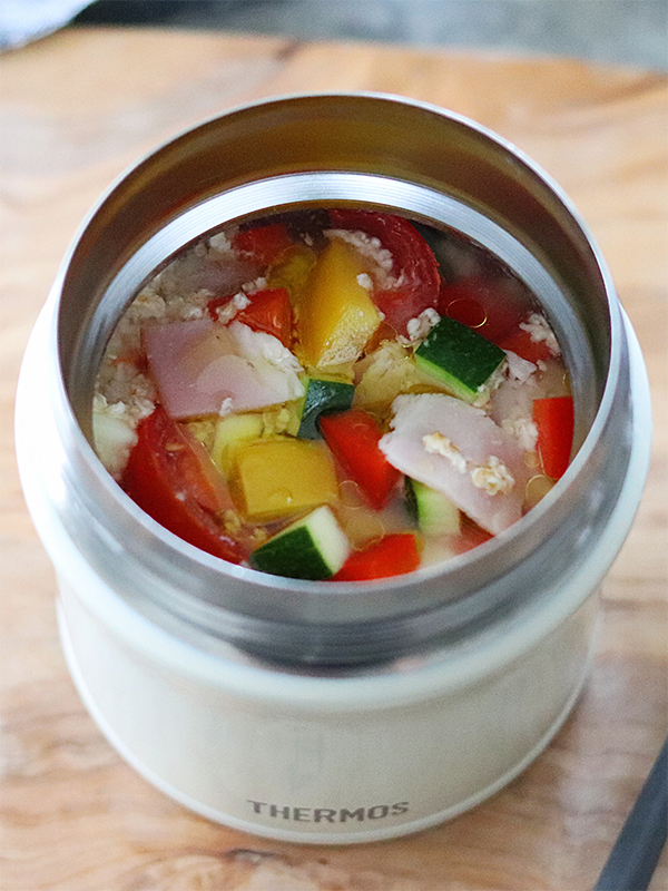 オートミールの中華風スープジャー弁当 by マユトレクッククックパッド簡単おいしいみんなのレシピが392万品